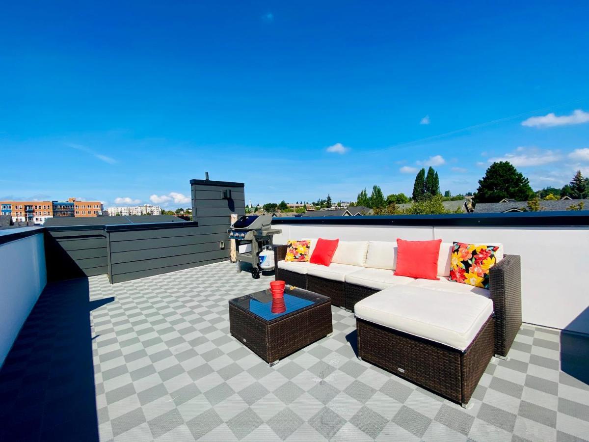 Modern Ballard Townhouse - 92 Walkscore & Rooftop! Seattle Kültér fotó